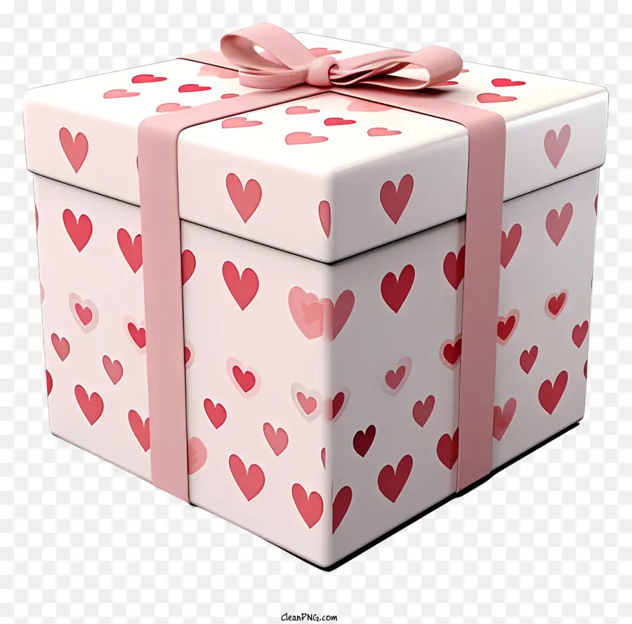 กล่องของขวัญ，รูปแบบหัวใจ PNG
