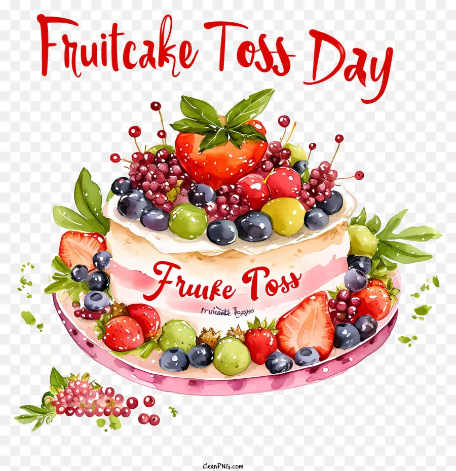 Day Fruitcake Toss，เค้กผลไม้ PNG