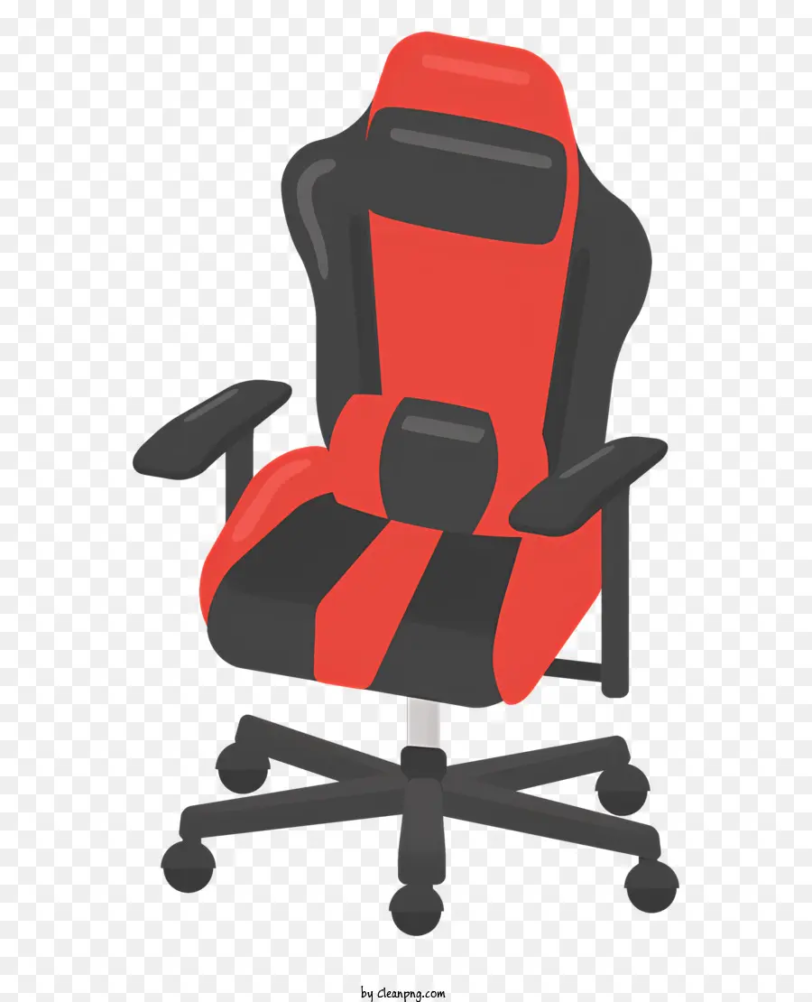 เกมแบบเก้าอี้，เก้าอี้สีแดงและสีดำ PNG