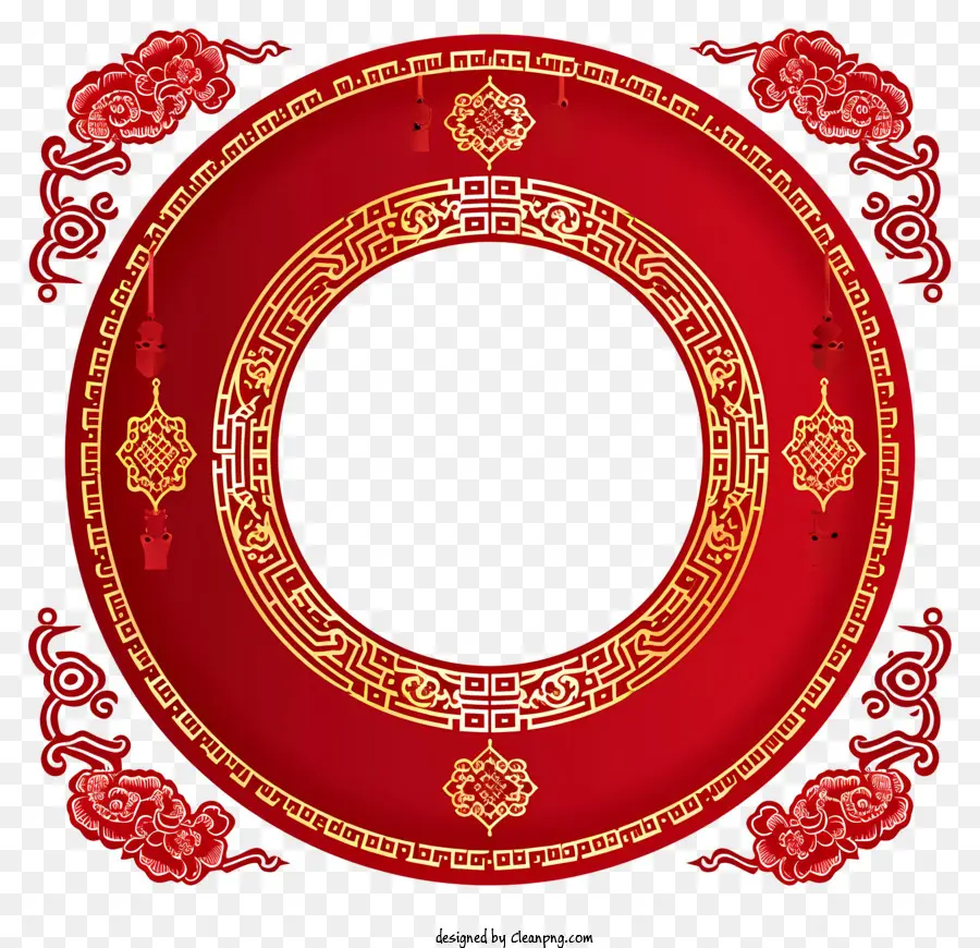 กรอบการตกแต่งดั้งเดิมของจีน，สัญลักษณ์จีน PNG