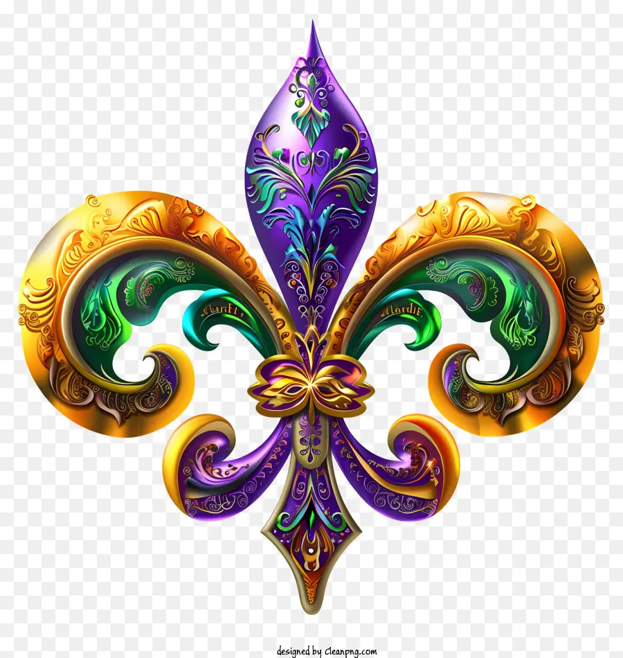 ไขมันวันอังคาร，Fleur De Lis PNG