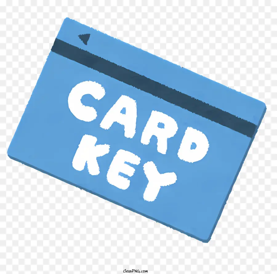 บัตรเครดิตสีน้ำเงิน，คีย์การ์ด PNG