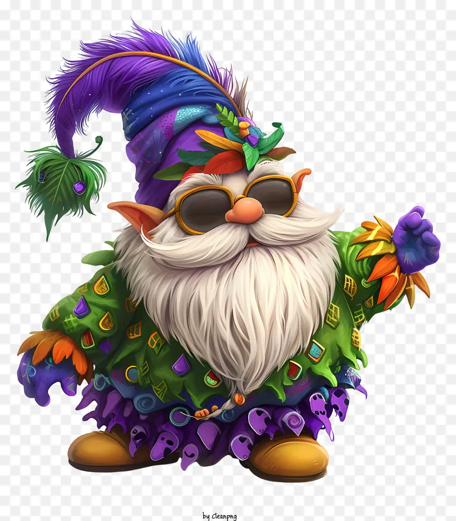 Mardi Gras Gnome，คำพังเพย PNG