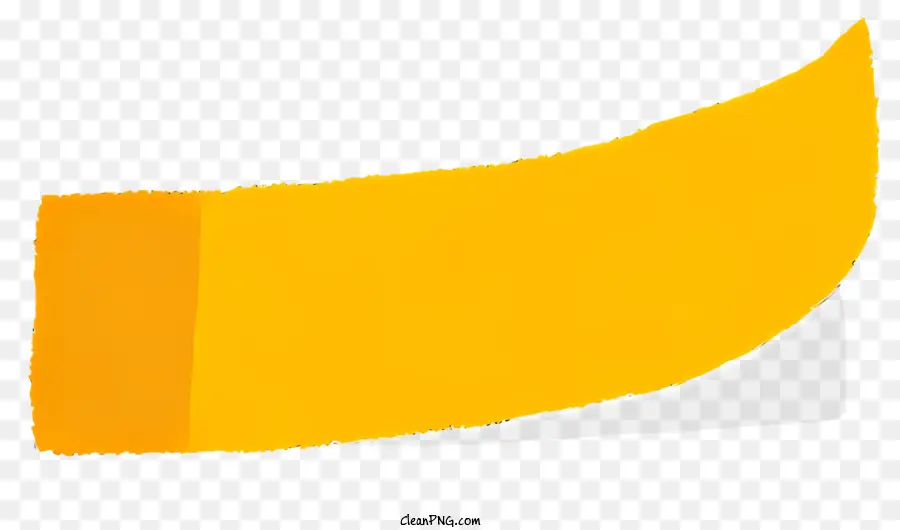 ลิ่มสีเหลือง，วัตถุผ้าแหลม PNG