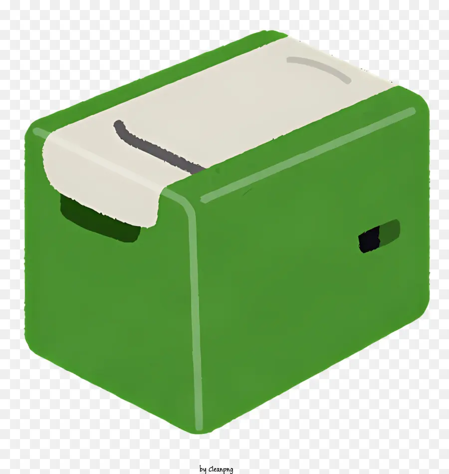 สีเขียวนกล่อง，พื้นผิวขาว PNG