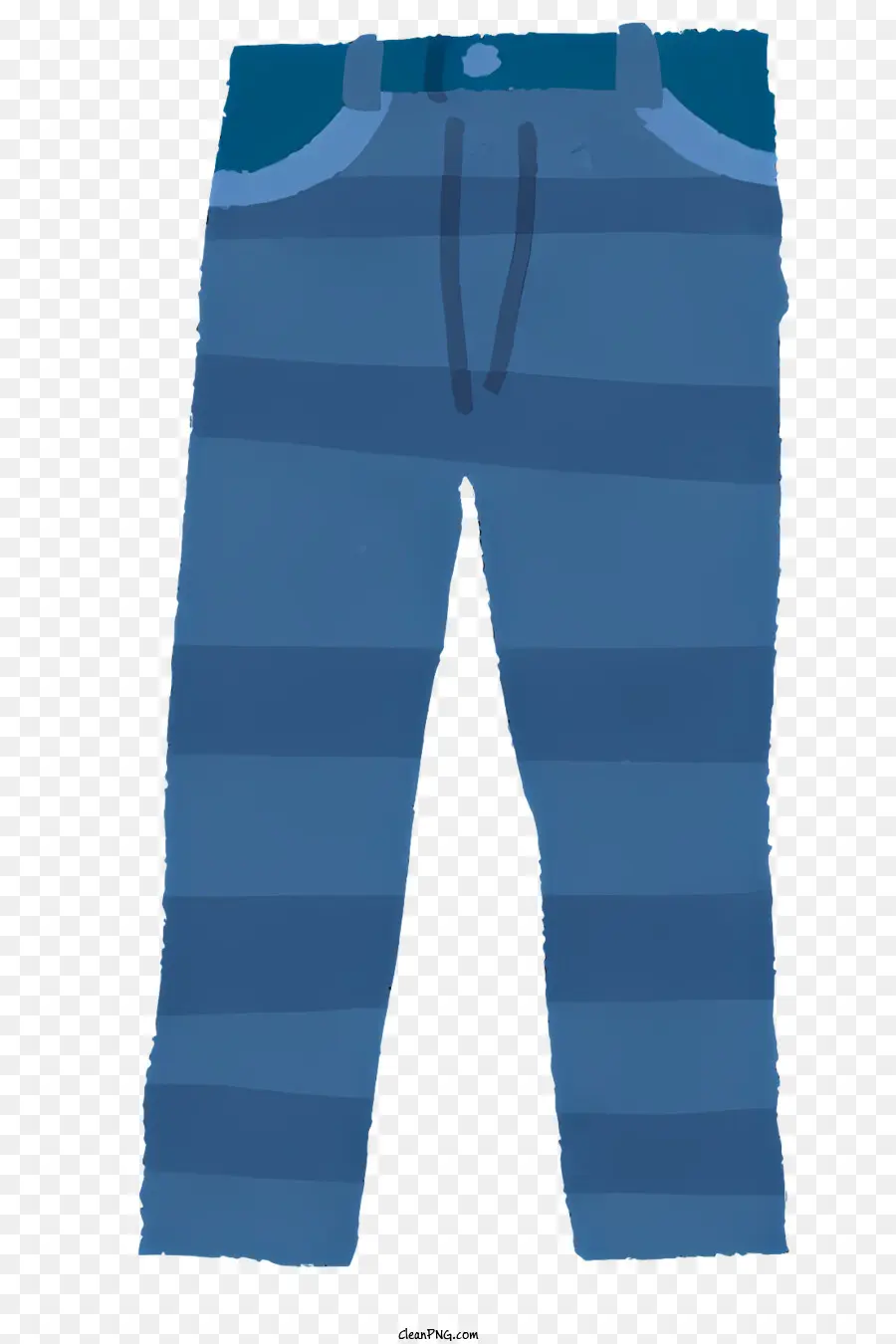 กางเกง，กางเกงลายสีฟ้าและสีขาว PNG