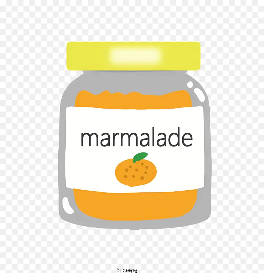 สีส้ม Marmalade，Jar Of Marmalade PNG