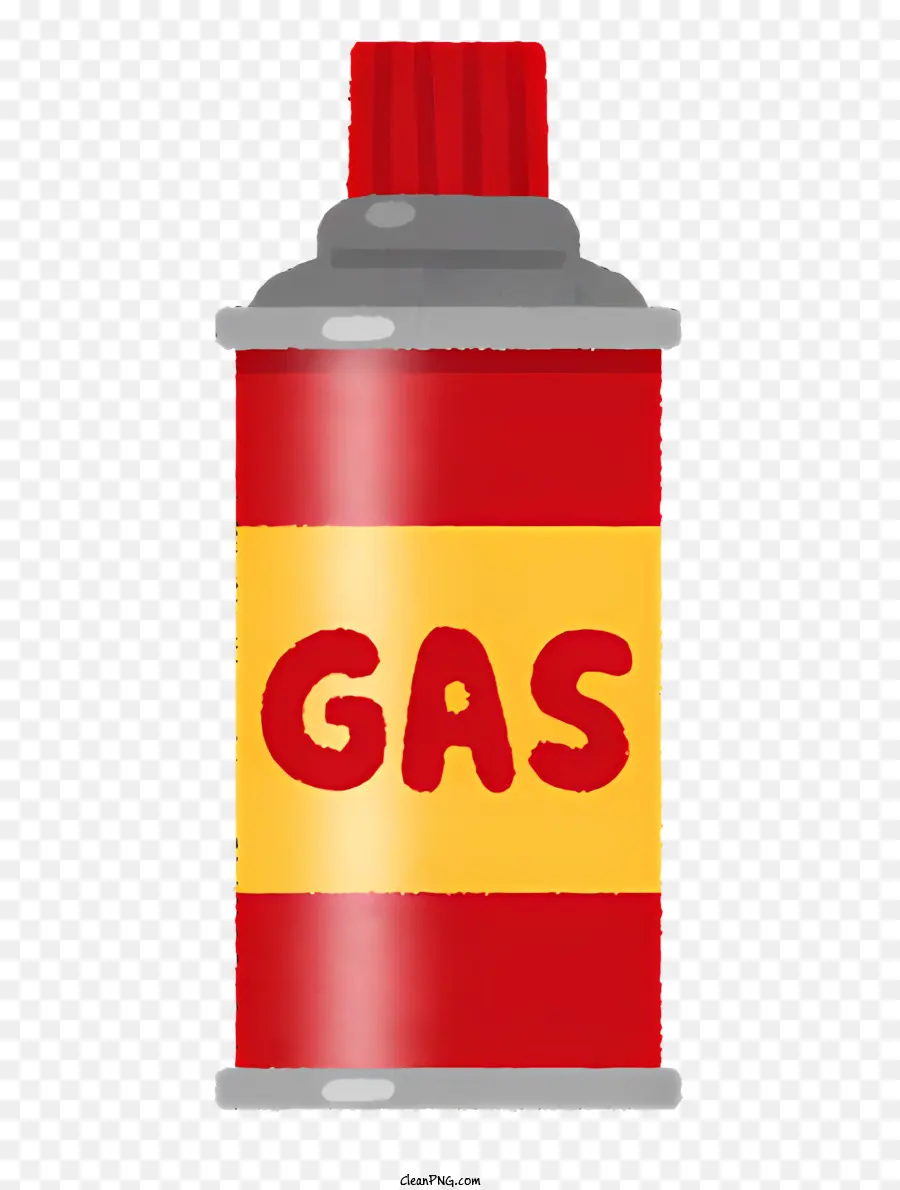 แก๊สได้，ก๊าซสีแดงและสีเหลืองสามารถ PNG