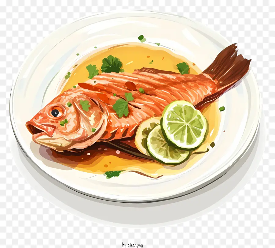 ไอคอนจานปลา，ปลาอาหารจาน PNG