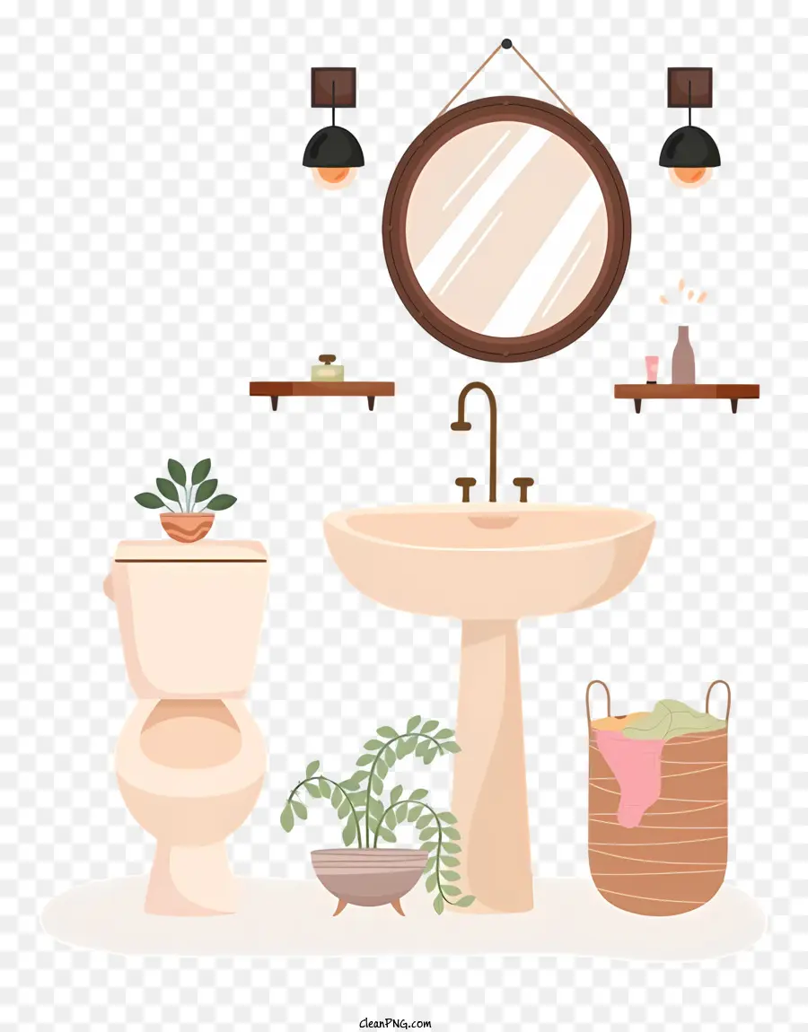 ห้องน้ำ，ห้องน้ำออกแบบ PNG