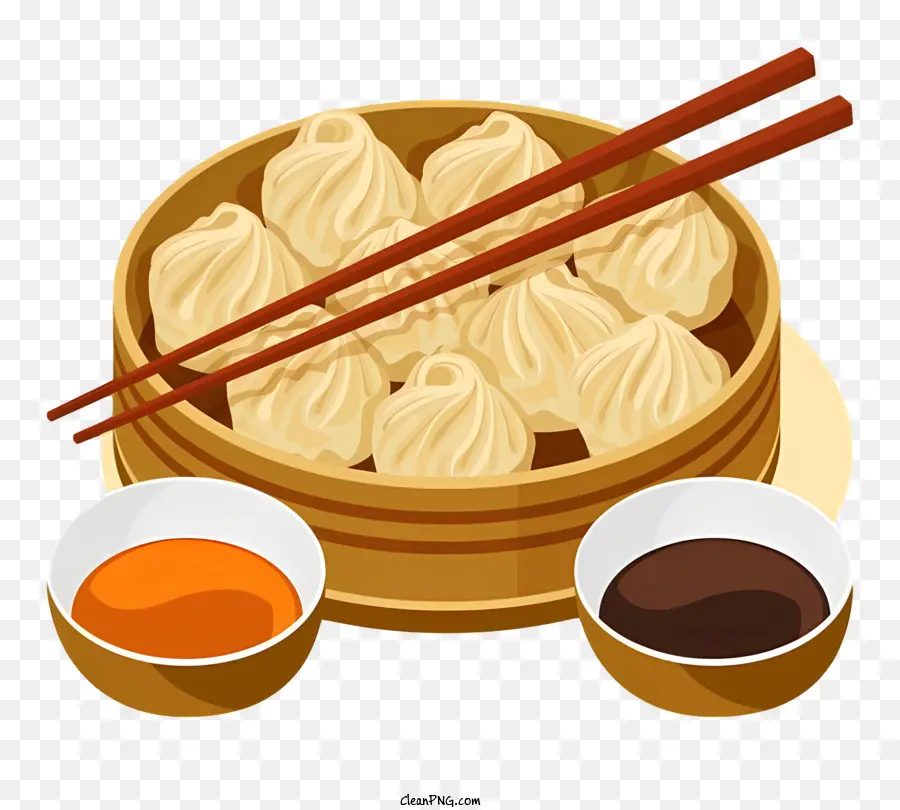 อาหารจีน，จีน Dumplings PNG