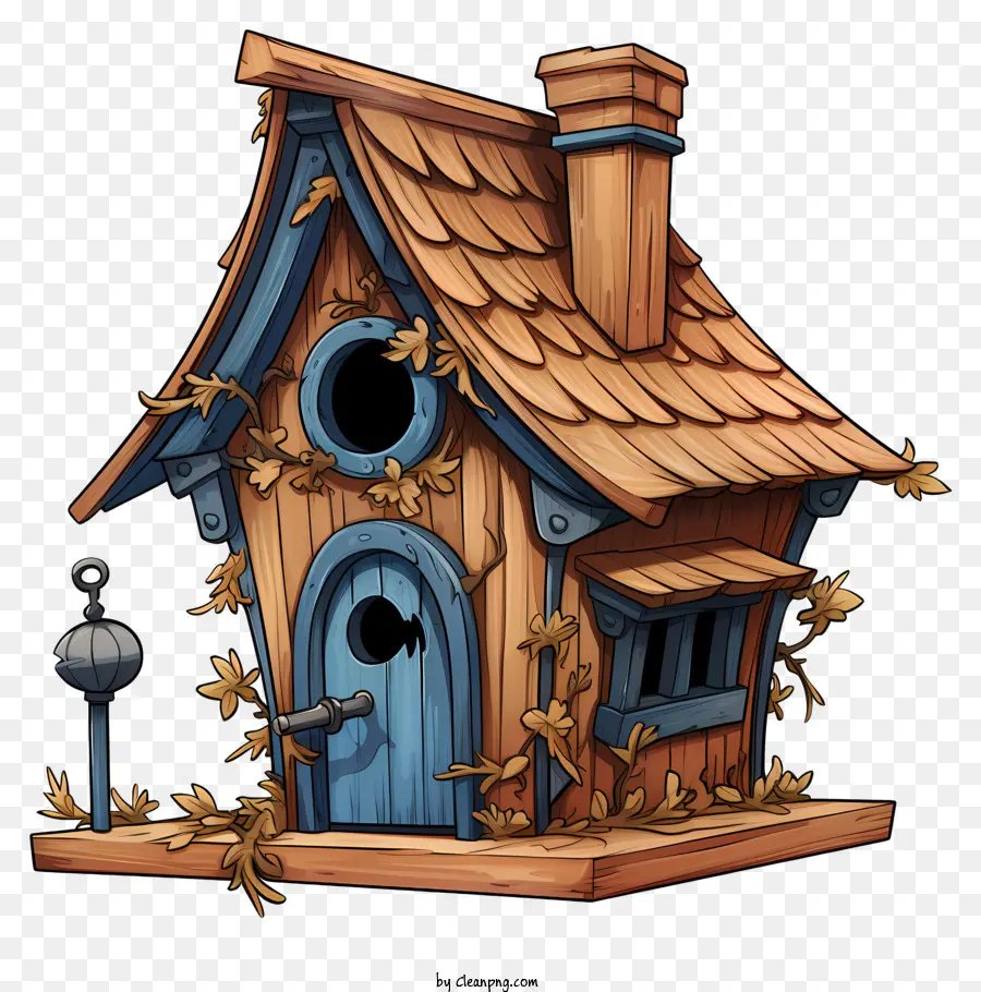 บ้านนกที่วาดด้วยมือ，Birdhouse PNG