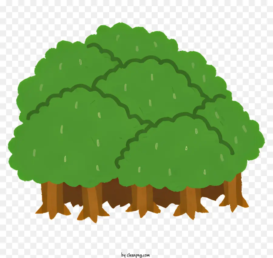 ต้นไม้，กลุ่มต้นไม้ PNG