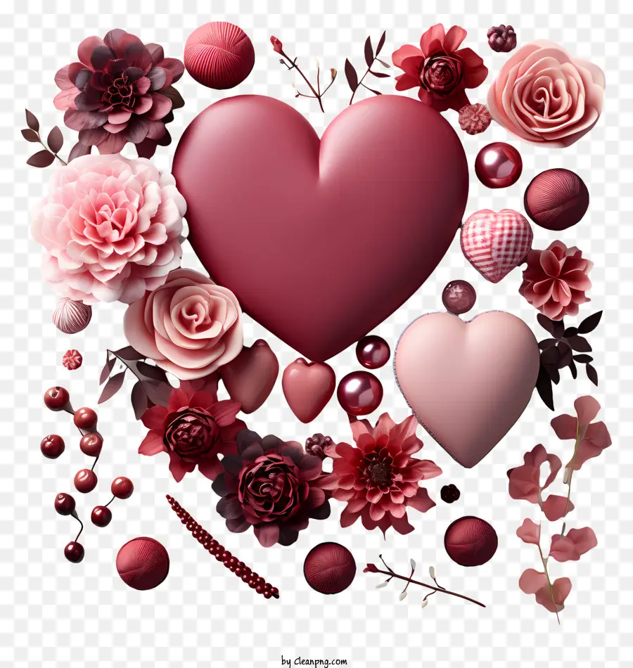 Valentines วัน，วัตถุรูปหัวใจ PNG