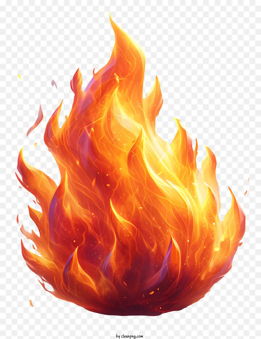 ไฟไหม้，Fireball PNG