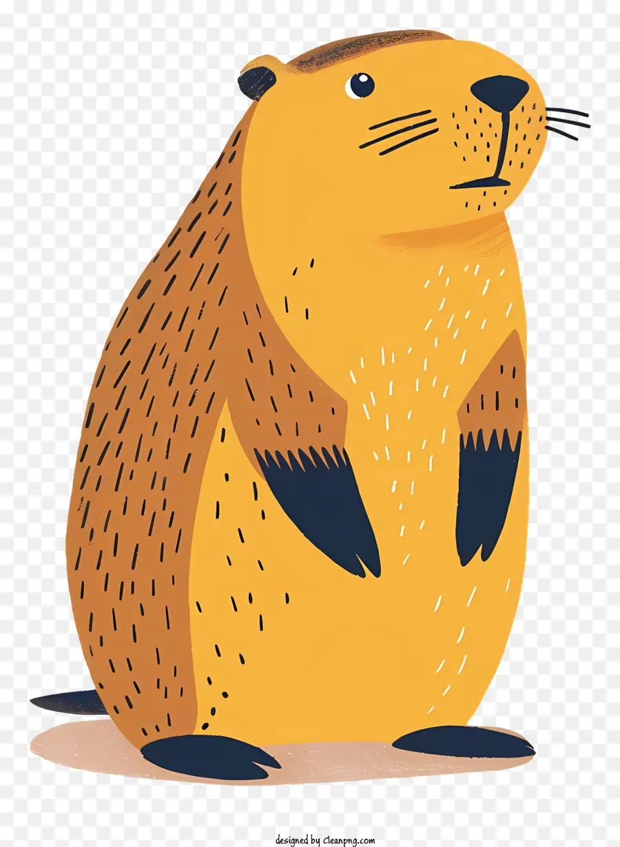 Cartoon Groundhog，กราวนด์ฮอก PNG