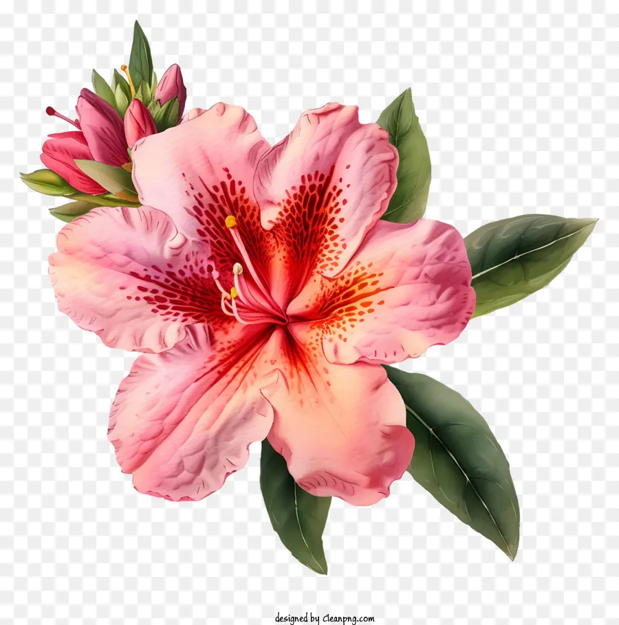 ดอกไม้ Azalea ที่สง่างาม，ดอกไม้ Azalea PNG
