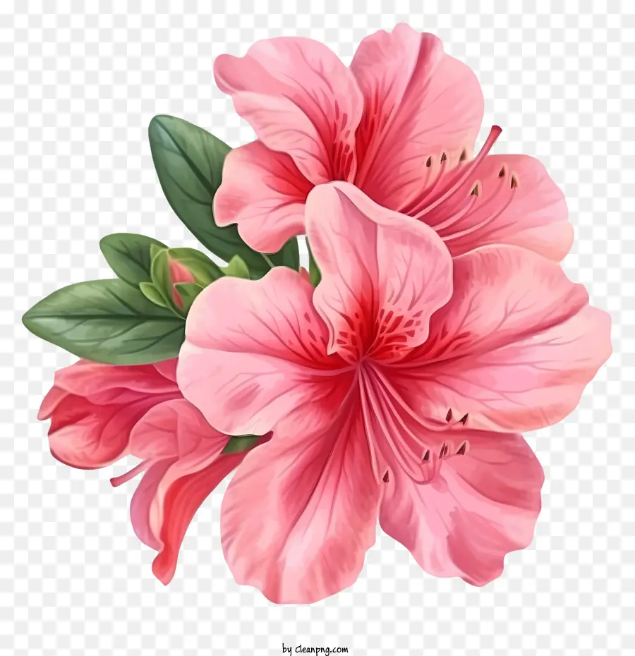 ดอกไม้ Azalea ที่หรูหรา，ดอกไม้ PNG