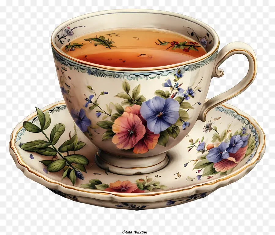 ถ้วยชา，เหล้าองุ่นถ้วยชา PNG