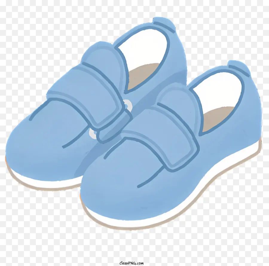 รองเท้าพยาบาล，สีน้ำเงินรองเท้า PNG