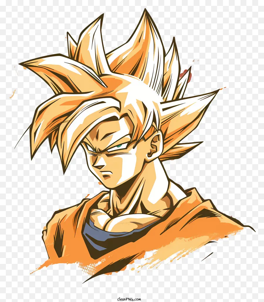 คุ，Super Saiyan PNG