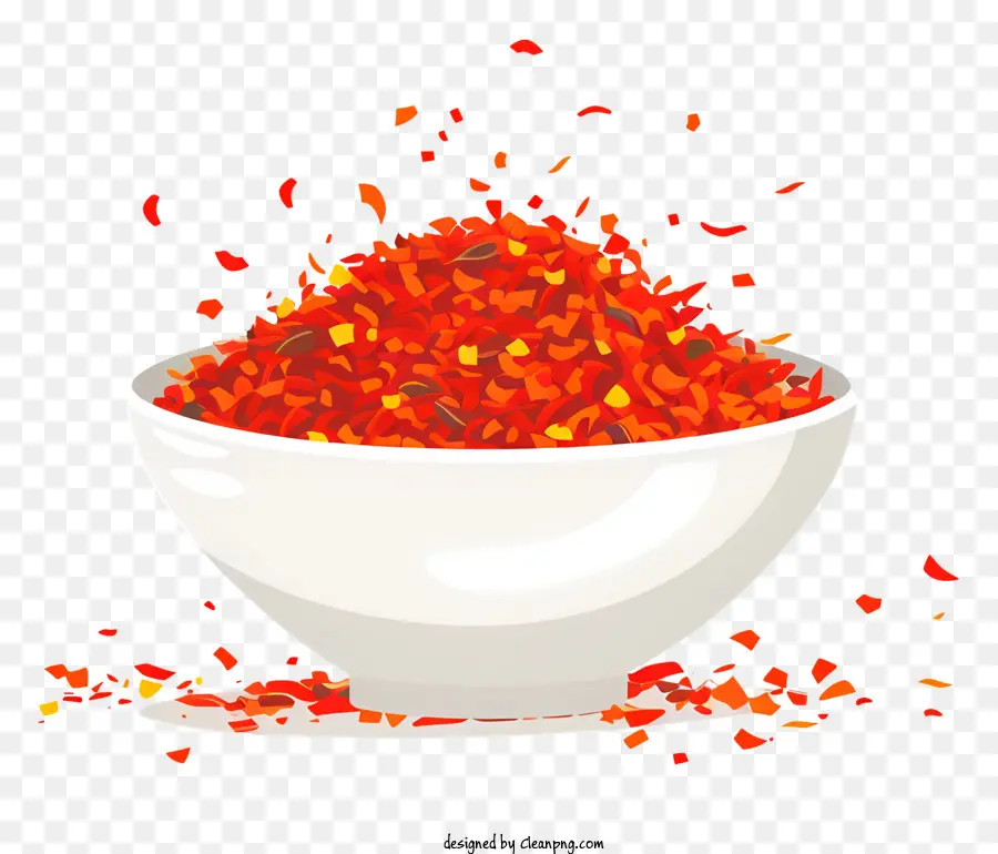 ผงพริกเกล็ด，สีแดง Peppers PNG