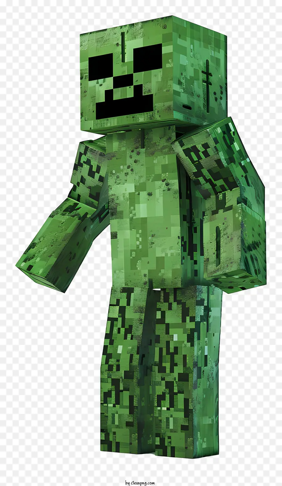 Minecraft Creeper，ลดา PNG