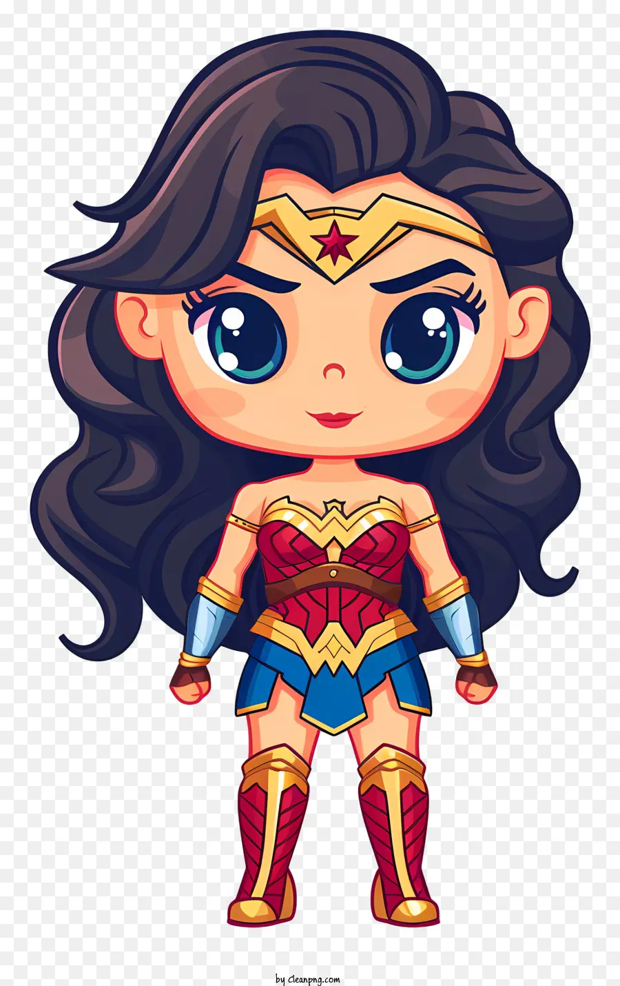 Wonder Woman，Wonder Woman Chibi PNG