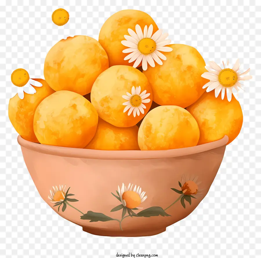 Laddu，สีเหลืองส้ม PNG