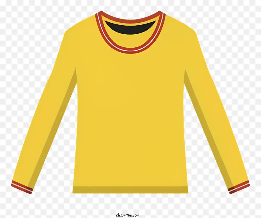 เสื้อผ้า，สีเหลือง Tshirt PNG