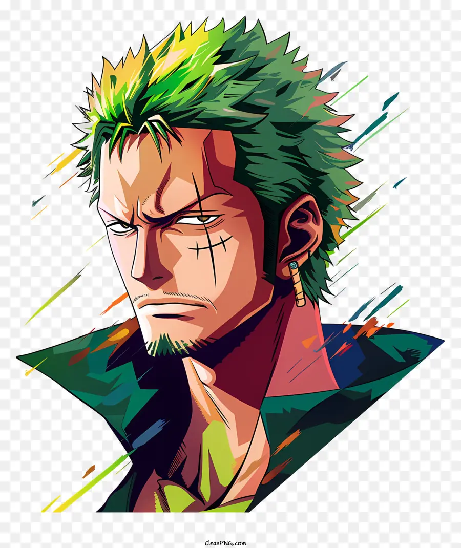 Ridge Day Ece Rorono Zoro，ตัวละครอนิเมะ PNG