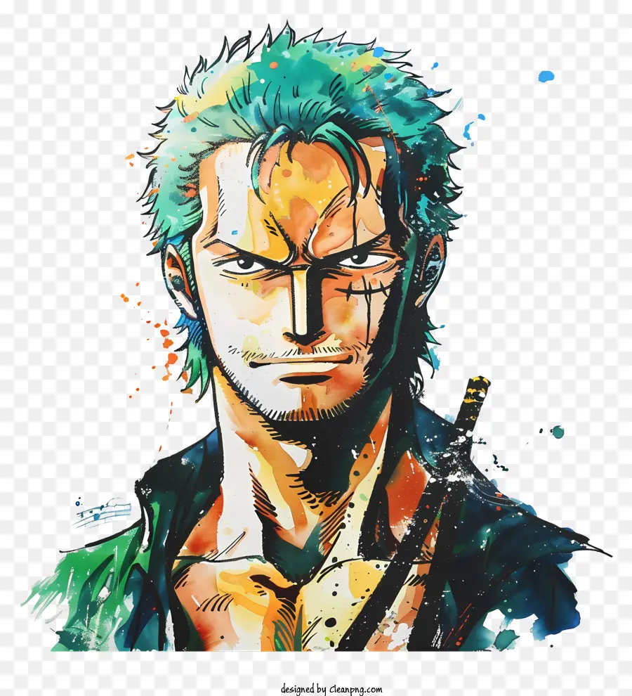 Ridge Day Ece Rorono Zoro，ตัวละครอนิเมะ PNG