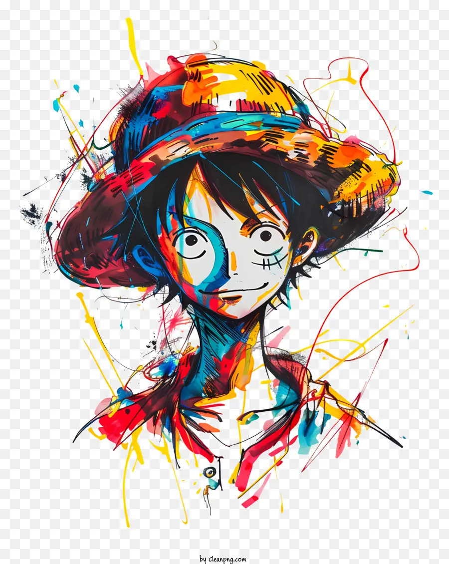 หนึ่งชิ้น Luffy，ตัวละครอนิเมะ PNG