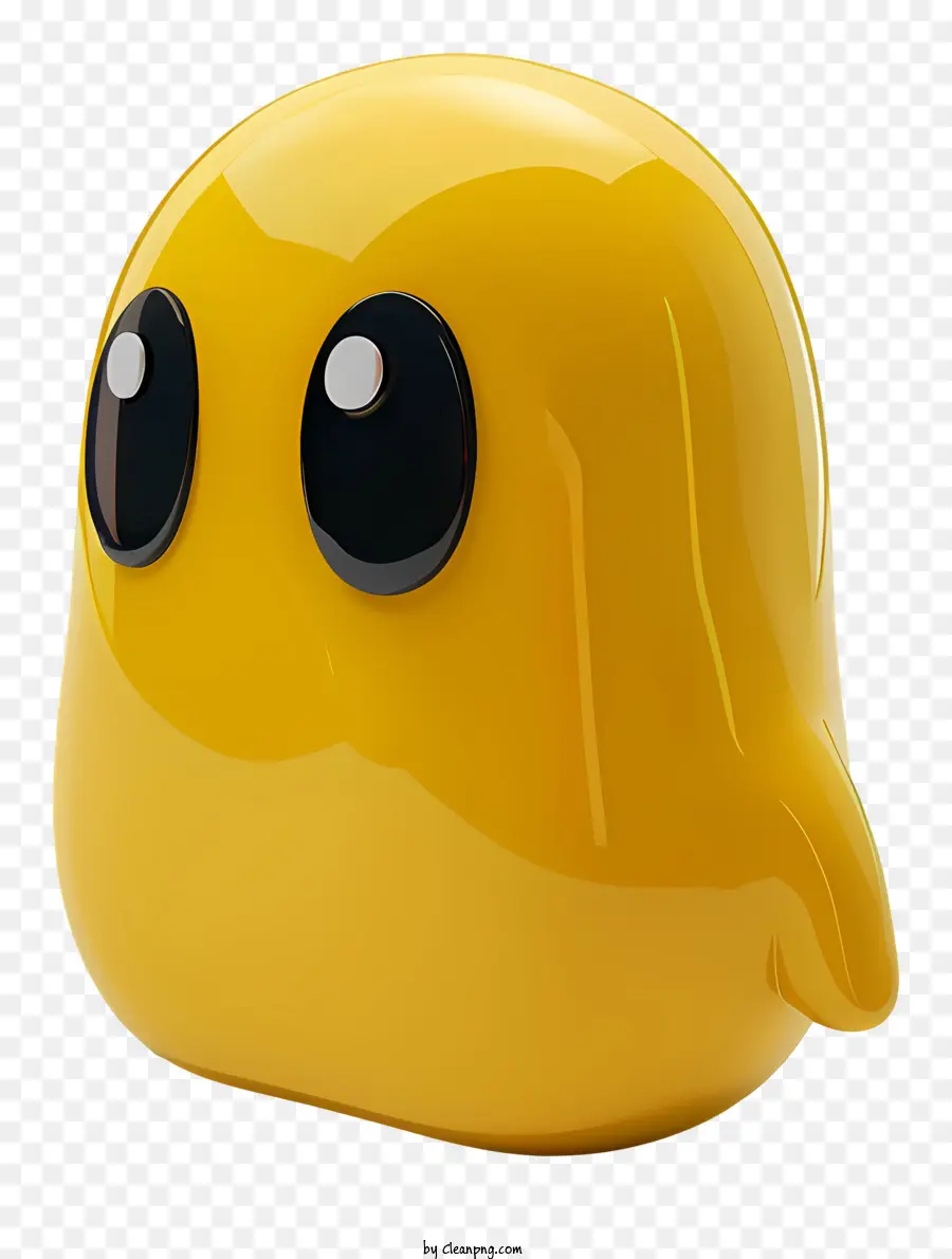 Pacman Ghost，ตัวการ์ตูนสีเหลือง PNG