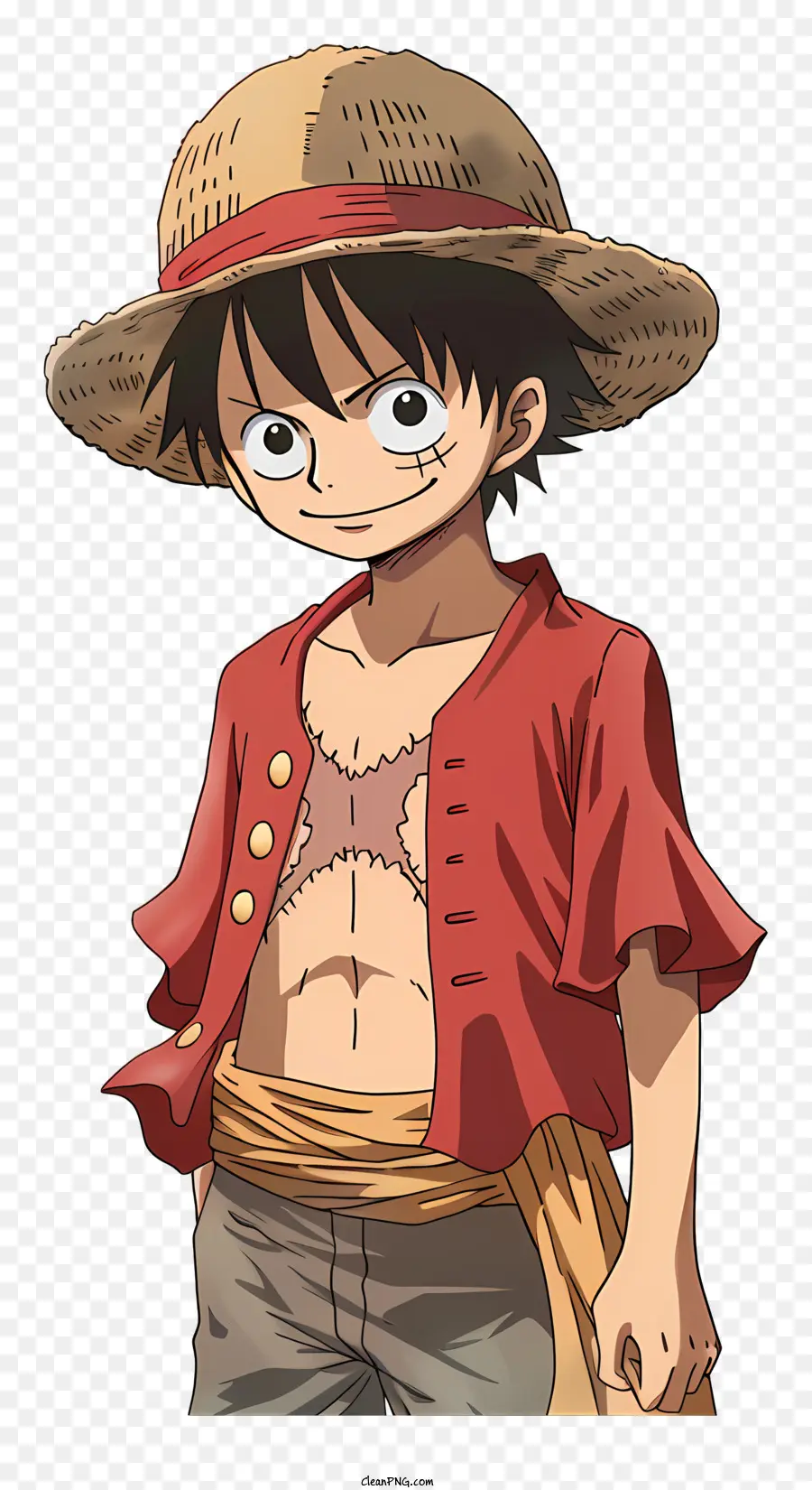 หนึ่งชิ้น Luffy，ตัวละครอนิเมะ PNG