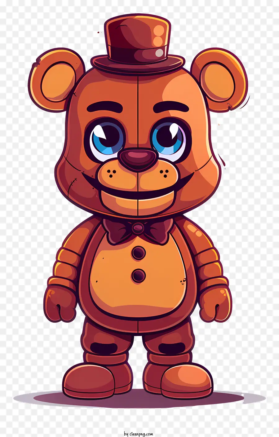 Fnaf Freddy Fazbear，Brown Bear Animatronic PNG