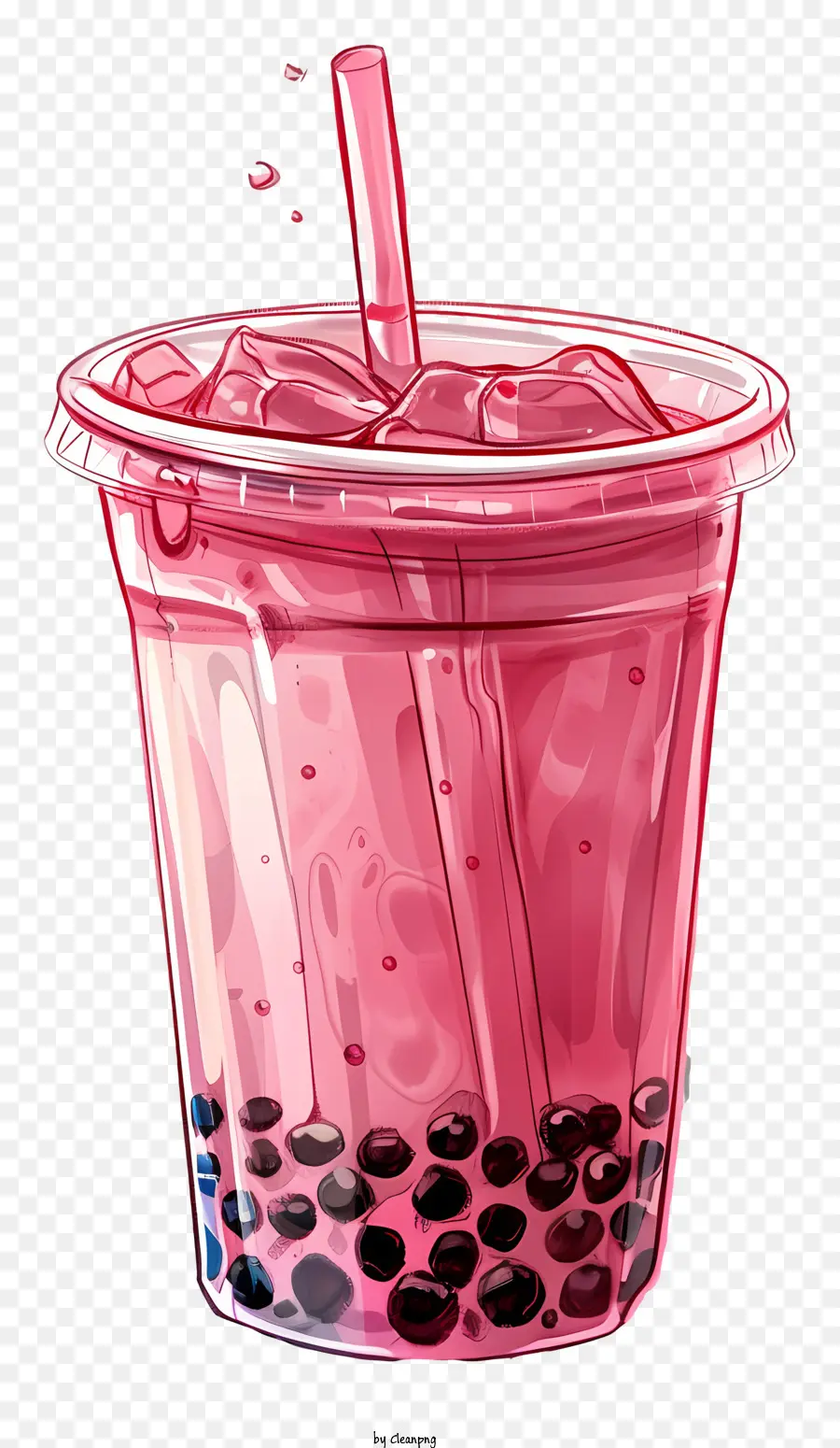 ชาฟอง，Boba PNG