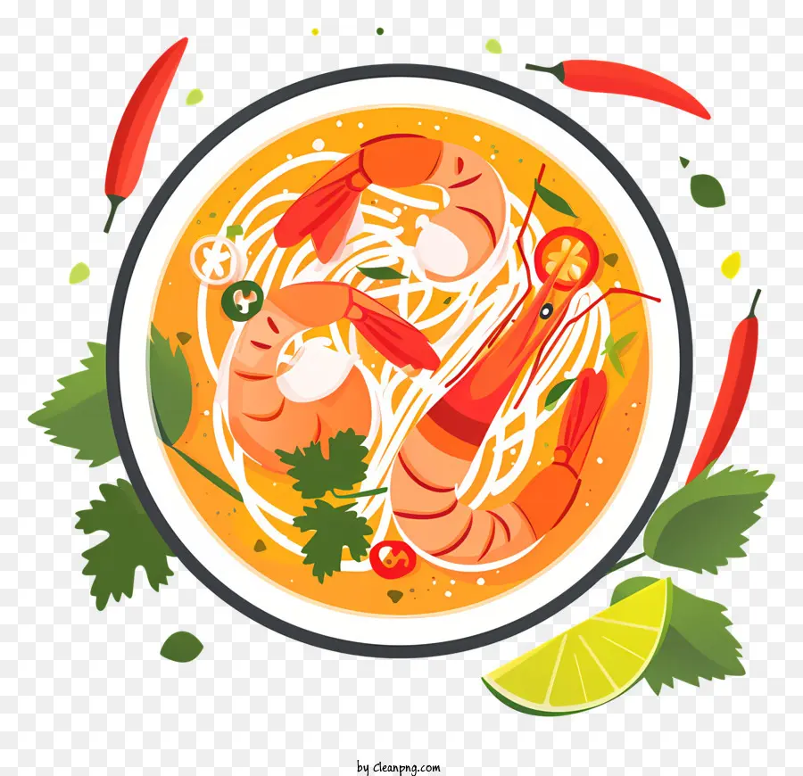 Tom Yum Goong，ซุปกุ้ง PNG