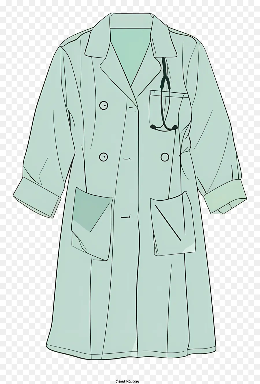เสื้อโค้ทสีเขียว，หมอ PNG