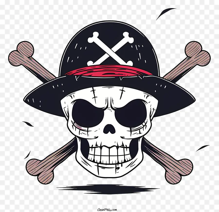 หนึ่งชิ้น Jolly Roger，กะโหลกศีรษะ PNG