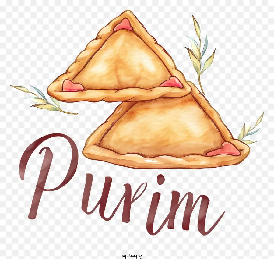 Purim，คุกกี้ Hamantasche PNG