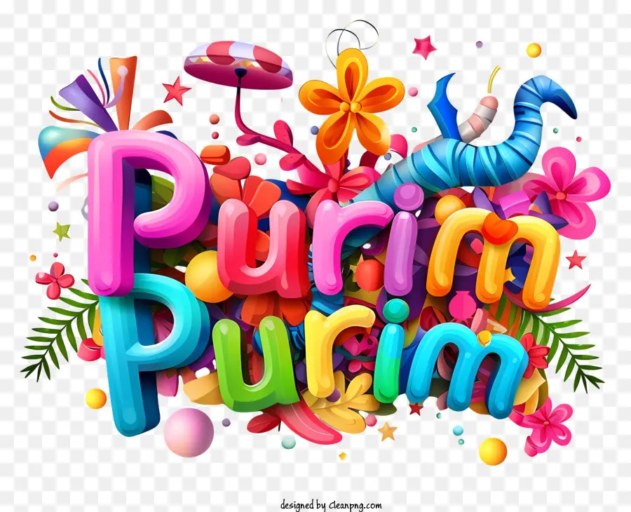 Purim，แบบนามปธรรมงานศิลปะ PNG
