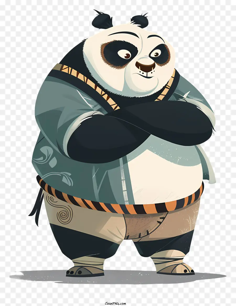 ถ้า Fu Panda，แพนด้า PNG