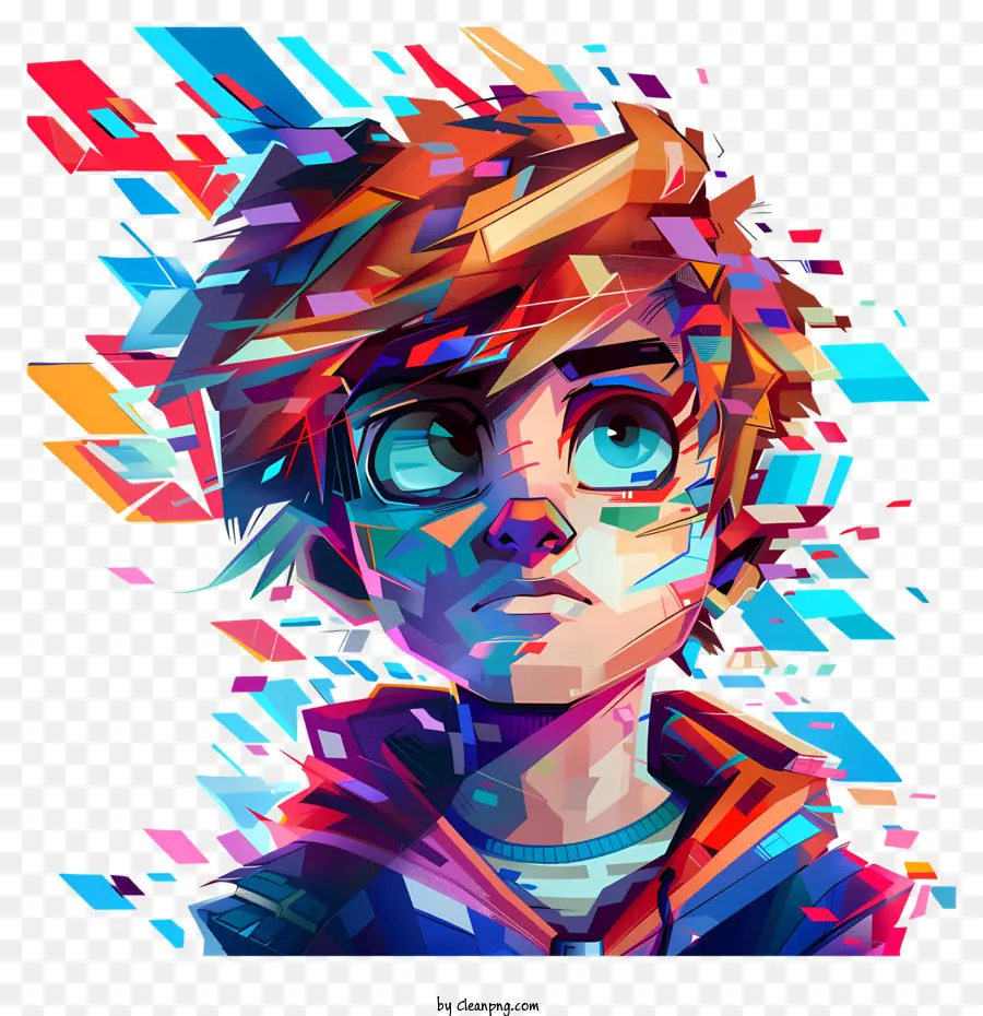 Scott Pilgrim，เด็กชายสีสันสดใส PNG