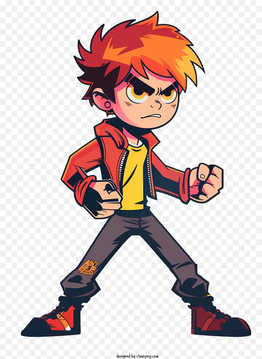 Scott Pilgrim，ตัวละครอนิเมะผมแดง PNG