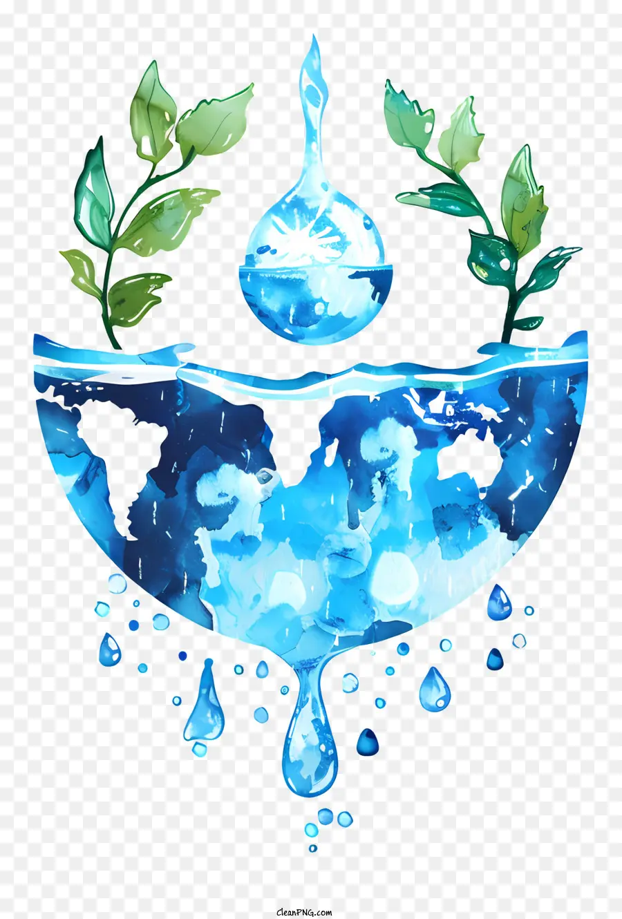 โลกน้ำวัน，น้ำ Droplet PNG