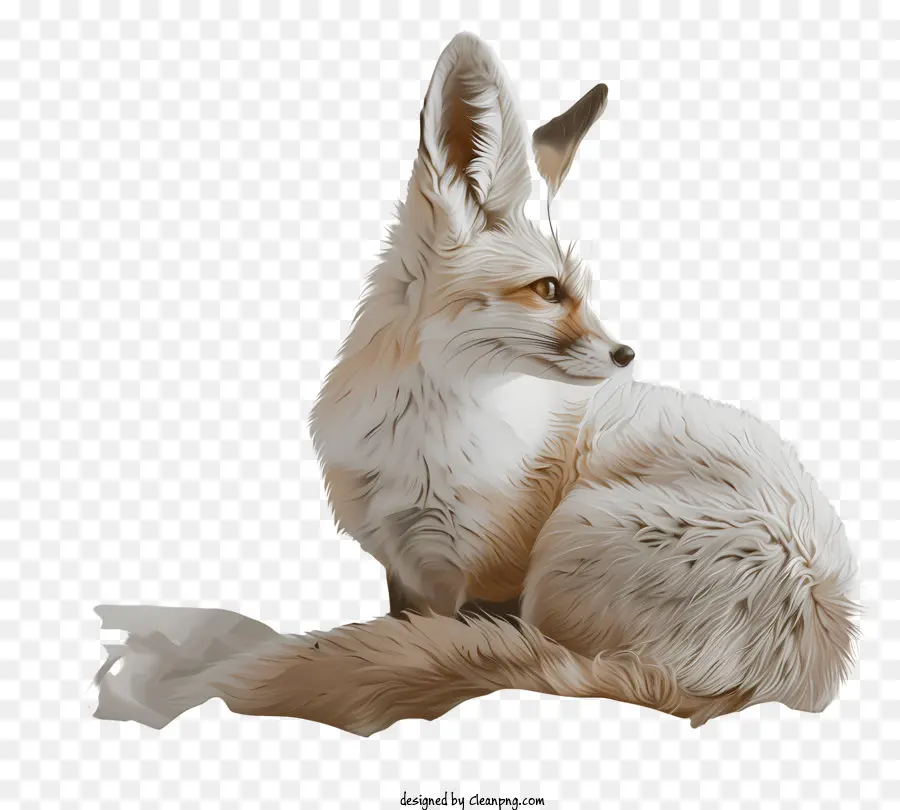 Fennec Fox，ทะเลทราย PNG