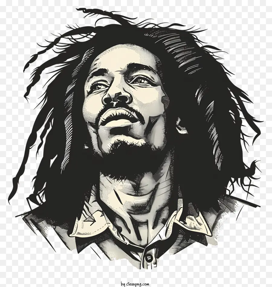 Bob Marley，ภาพเหมือน PNG