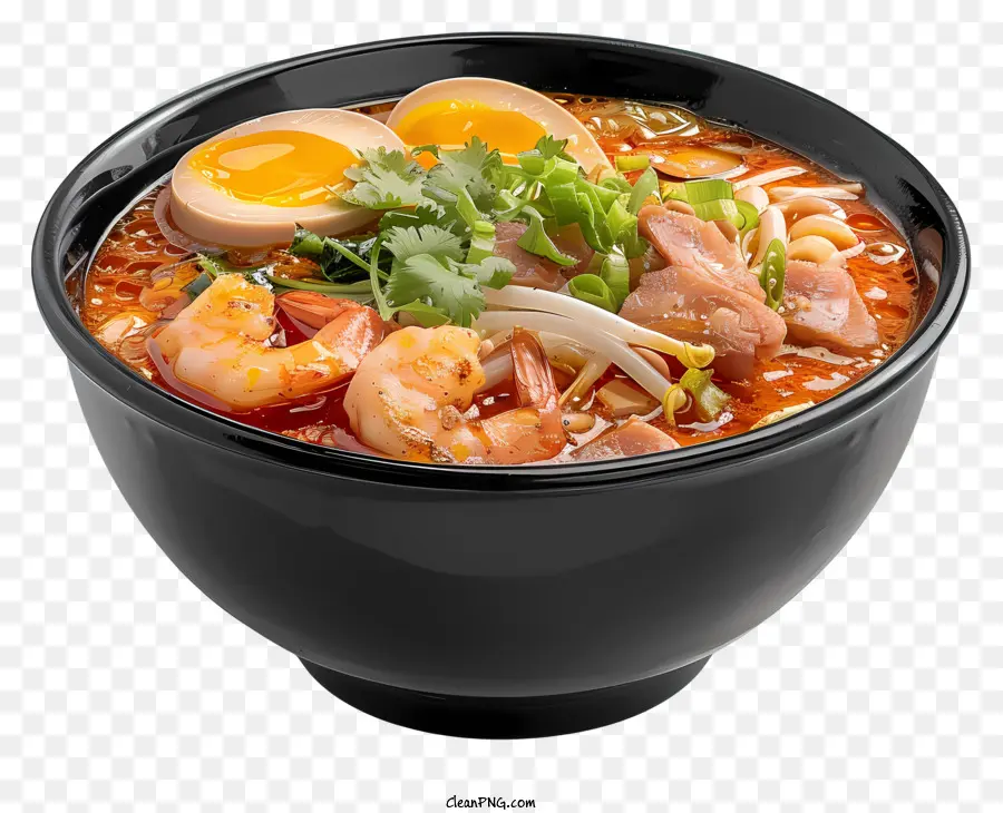 ปีนังอัสสัม Laksa，ซุปก๋วยเตี๋ยวกุ้ง PNG