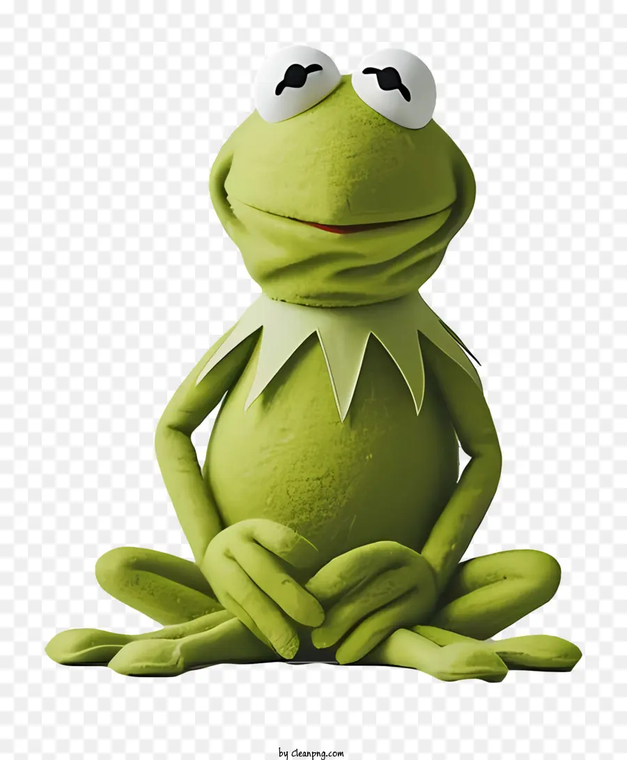 Kermit The Frog，รูปกบสีเขียว PNG